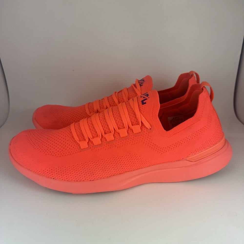 APL TechLoom Breeze M Running Shoes Men 14 Orange Athletic Propulsion Lab 1221XC - Picture 3 of 8